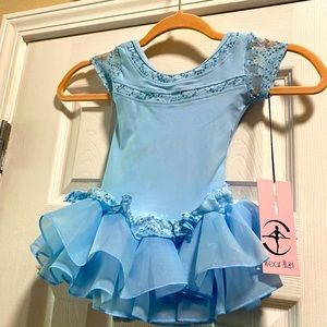 Leotard and leg warmers